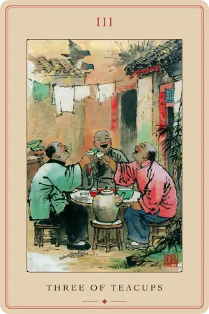 Three of Teacups