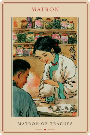 Matron of Teacups — The Tarot of Beijing