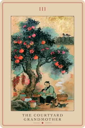 The Courtyard Grandmother — The Tarot of Beijing