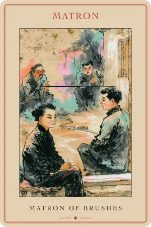Matron of Brushes — The Tarot of Beijing