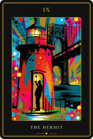 The Hermit — The Tarot of New York City