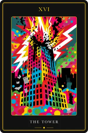 The Tower — The Tarot of New York City