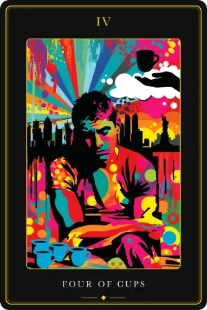 Four of Cups — The Tarot of New York City