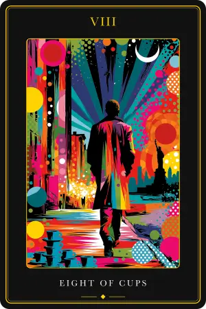Eight of Cups — The Tarot of New York City