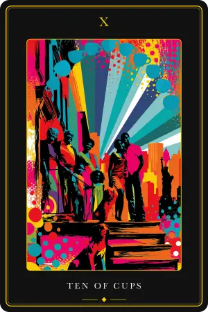 Ten of Cups — The Tarot of New York City