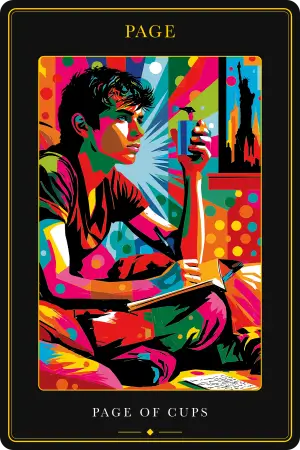 Page of Cups — The Tarot of New York City