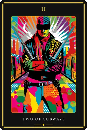 Two of Subways — The Tarot of New York City