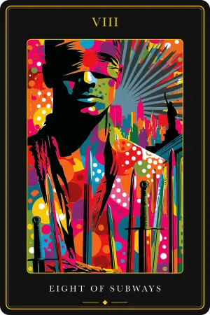 Eight of Subways — The Tarot of New York City