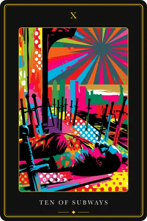 Ten of Subways — The Tarot of New York City